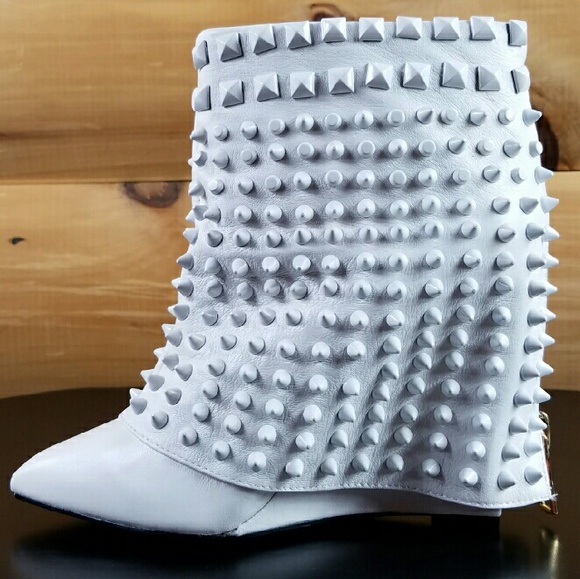 Lust for life Battle White Leather Sizes 7.5-11 - Picture 3 of 4